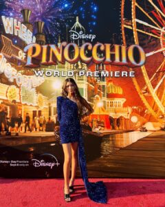 Txunamy Ortiz Instagram - I had a wonderful time at the Pinocchio premiere. Thank you @disneyplus for having me ✨ #pinocchio , #disneyplus pc: Rich Polk