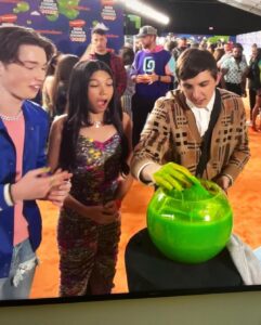Txunamy Ortiz Instagram - What a night! ✨ Thank you to @nickelodeon for the most magical experience today. Hosting the Orange carpet was a dream come true! If you haven’t seen the interviews click *link in bio*