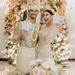 Tyas Mirasih Instagram - No longer two but one 💍 Well Organized by : @adara.wedding Venue @themanorandara Photography & Videography : @morden.co @samuelrustandy @bychandrasusanto Decoration & Tents : @classytentdecoration Carpets : @farahcarpetsofficial Lighting : @uplightpro Make Up : @hepidavid Hair Do : @tominjoo Bride's Attire for Akad Nikah & Reception : @svarna_byikatindonesia @didietmaulana Bride’s Crown & Headpiece @rinaldyyunardi Jewelry : @adellejewellery Bride's Wedding Shoes : @regisbridalshoes Bride's robe : @lucette_essie Bride's Nail art : @kookoo.nails Groom's Attire for Akad Nikah & Reception : @svarna_byikatindonesia @didietmaulana Bride and Groom textile : @the.designerworkshop Groom's Hairstylist : @aryadillah_27 Mother Makeup : @wulanwidianto Sister Makeup : @bonitaelisabeth.makeup @belovedbyhepidavid Wedding Ring : @adellejewellery Akad Catering : @teppanku @baksobuetu @gococo.indonesia @ponut.id @papo_id @cantikaputricake Reception Catering : @themanor.cafe Akad Souvenir : @howelandco Reception Souvenir : @redribbongift @drzlim_official Digital Invitation & Live streaming : @viding.co Mahar & Ring box : @jingga_seserahanmahar Bouquets : @faveur.florist Wedding Cake : @sweetsalt_id Birthday Cake : @RRCakes Entertainment : @aqisinggih Sound system : @deoentertainmentindonesia MC Akad & Reception : @andrakarna Usher : @beauty_usher Photobooth : @theholograil Gift : @farahcarpetsofficial @bardismarthome #TEZIapbahagiainTYAS The Manor Andara