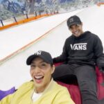 Tyas Mirasih Instagram - So much fun!! Kalian wajib banget dateng kesini ya. Thank youuuu @transsnowworld.bintaro ☃️ Trans Snow World Bintaro