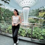 Tyas Mirasih Instagram - Caught a vibe 🖤 Top @shopatvelvet Jewel Changi Airport