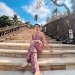 Tyas Mirasih Instagram - Views on views 💙 Outfit @poise24 Puri Wulandari