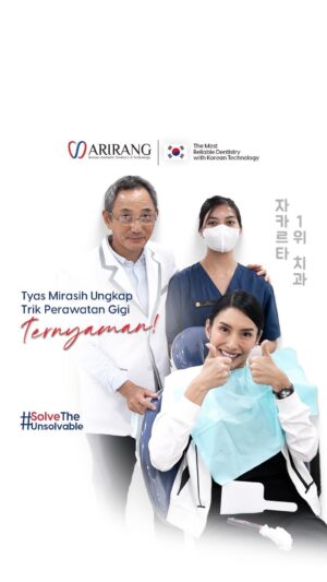 Tyas Mirasih Instagram - Ini dia persiapan @tyasmirasih untuk hari spesialnya. Mengecek kebersihan gigi harus dilakukan secara rutin untuk membuat gigi menjadi sehat. 🥰 

Mau tau perawatan yang dilakukan Tyas di Arirang Dental Clinic? Tonton video ini sampai selesai ya. 

#SolveTheUnsolvable #ArirangDentalClinic #klinikgigi #klinikgigimilenial #doktergigi #spesialisgigi #klinikgigimodern #klinikgigijakarta #behelgigi #bleachinggigi #kawatgigi #scalinggigi #tambalgigi #cabutgigi #klinikgigiarirang