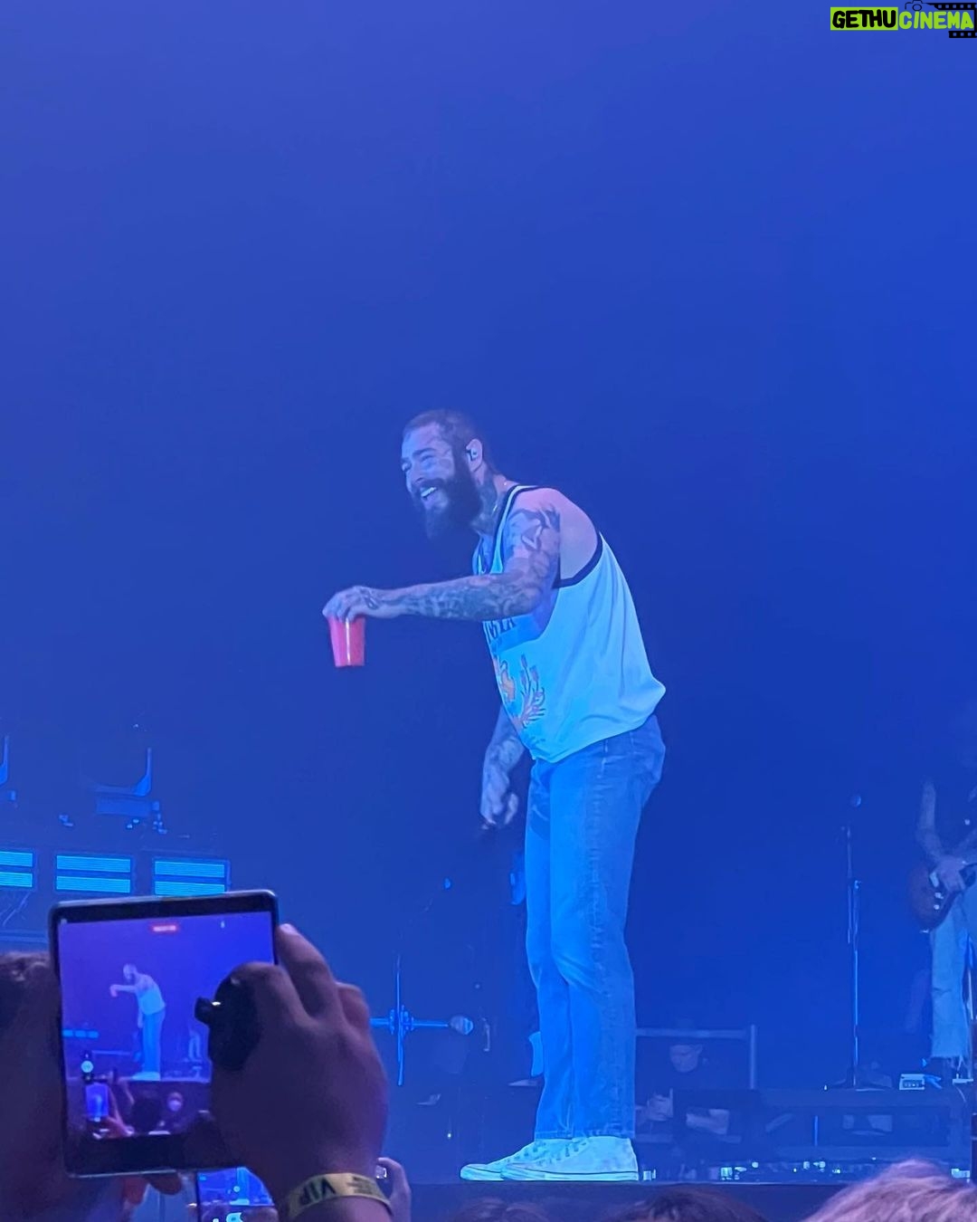 Tyas Mirasih Instagram - What a great show! Thank you so much Austin @postmalone 🖤 IMPACT Challenger, Muang Thong Thani
