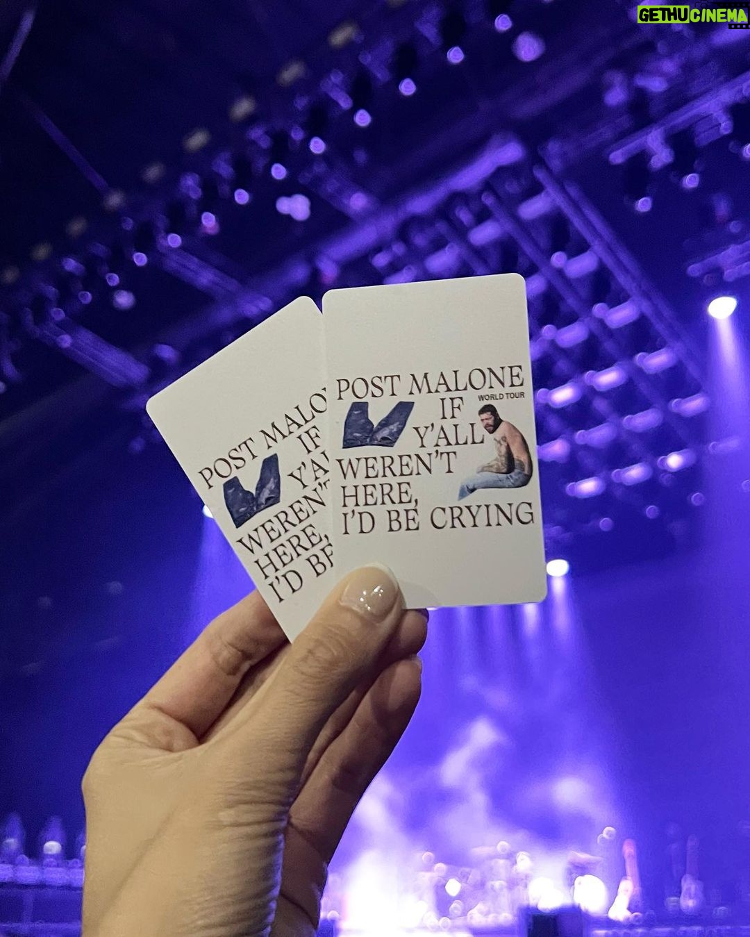 Tyas Mirasih Instagram - What a great show! Thank you so much Austin @postmalone 🖤 IMPACT Challenger, Muang Thong Thani