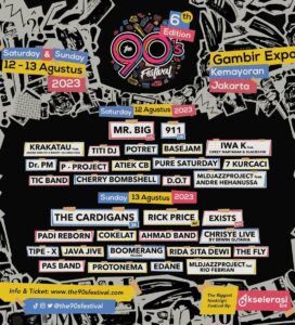 Tyas Mirasih Instagram - OOTD udah siap banget nih weekend-an di @the90sfestival Anak 90an yang belum beli tiketnya buruan! Slide buat tau line up serunya tahun ini di @the90sfestival 😍