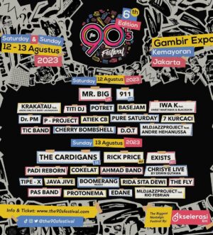 Tyas Mirasih Instagram - OOTD udah siap banget nih weekend-an di @the90sfestival 

Anak 90an yang belum beli tiketnya buruan! Slide buat tau line up serunya tahun ini di @the90sfestival 😍