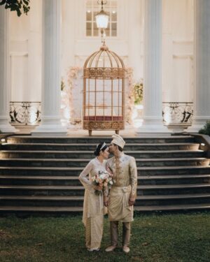 Tyas Mirasih Instagram - Hand in hand. You & me.
Today, tomorrow,forever 💍

Well Organized by : @adara.wedding 
Venue @themanorandara
Photography & Videography : @morden.co @samuelrustandy @bychandrasusanto
Decoration & Tents : @classytentdecoration 
Carpets : @farahcarpetsofficial
Lighting : @uplightpro 
Make Up : @hepidavid 
Hair Do : @tominjoo 
Bride's Attire for Akad Nikah &  Reception : @svarna_byikatindonesia @didietmaulana 
Bride’s Crown & Headpiece @rinaldyyunardi 
Jewelry : @adellejewellery
Bride's Wedding Shoes : @regisbridalshoes 
Bride's robe : @lucette_essie
Bride's Nail art : @kookoo.nails 
Groom's Attire for Akad Nikah &  Reception : @svarna_byikatindonesia @didietmaulana
Bride and Groom textile : @the.designerworkshop
Groom's Hairstylist : @aryadillah_27
Mother Makeup : @wulanwidianto
Sister Makeup :
@bonitaelisabeth.makeup @belovedbyhepidavid
Wedding Ring :  @adellejewellery 
Akad Catering : 
@teppanku 
@baksobuetu 
@gococo.indonesia 
@ponut.id 
@papo_id
@cantikaputricake
Reception Catering : @themanor.cafe
Akad Souvenir : @howelandco 
Reception Souvenir : @redribbongift @drzlim_official
Digital Invitation & Live streaming : @viding.co 
Mahar & Ring box : @jingga_seserahanmahar 
Bouquets : @faveur.florist 
Wedding Cake : @sweetsalt_id 
Birthday Cake : @RRCakes
Entertainment : @aqisinggih 
Sound system : @deoentertainmentindonesia
MC Akad & Reception :  @andrakarna
Usher : @beauty_usher
Photobooth : @theholograil 
Gift : @farahcarpetsofficial
@bardismarthome

#TEZIapbahagiainTYAS