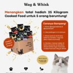 Tyas Mirasih Instagram - GIVEAWAY WAG & WHISK x TYAS MIRASIH! 🐱🎉 Perkenalkan healthy cooked food untuk kucing by Wag & Whisk! Makanan sehat & berkualitas yang terbuat dari bahan alami - memenuhi kebutuhan nutrisi seimbang & optimal si anabul 🐈‍⬛ Penasaran mau coba? Yuk ikutin giveawaynya! Caranya gampang😻 1. Follow @wagandwhisk @tyasmirasih @blissful_cathouse 2. ⁠Like postingan ini & lainnya 3. ⁠Share post ini ke IG story kalian & mention/tag kita (Akun tidak di private) 4. Mention 3 teman kalian di kolom komentar & sebutkan alasan kalian ingin mencoba cooked food dari Wag & Whisk 5 pemenang masing-masing akan mendaptkan 5 KG cooked food Wag & Whisk untuk kucing (10 pcs x 500 gram - campur varian)✨ S&K - Periode Giveaway dari tanggal 17 Feb 2024 - 1 Maret 2024 - ⁠Untuk pemilik kucing (mohon akun IG tidak private) - ⁠Pengumuman pemenang di tanggal 4 Maret 2024 via IG story Wag & Whisk. Pemenang akan di contact via DM (jika tidak merespon dalam 24 jam, akan dipilih pemenang baru) - ⁠Semua orang di wilayah Indonesia dipersilahkan ikut giveaway (Pengiriman dari Jakarta. Karena produk berupa frozen food, kami hanya bisa kirim ke area Jabodetabek & lainnya yang terjangkau oleh Paxel) #ChooseHealthyWithWagandWhisk #WagandWhisk #FreshCookedFoodforPets