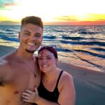 Tyler Baltierra Instagram - No matter where we go in this life, I’m always at home when you’re in my arms…I love you so much @catelynnmtv 😍❤️🌅 #MiddleSchoolSweethearts #17YearsStrong