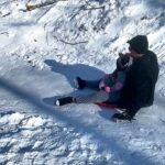 Tyler Baltierra Instagram - Making memories with my babies! ❤️❄️🛷 #GirlDad