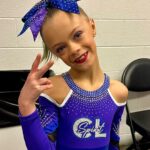 Tyler Baltierra Instagram - DOTING DADDY OVER HERE!!! My baby girl #NovaleeReign placed #1 in her FIRST CHEER COMPETITION & I am SO proud of her!!! #CheerDad #BlessedByDaughters
