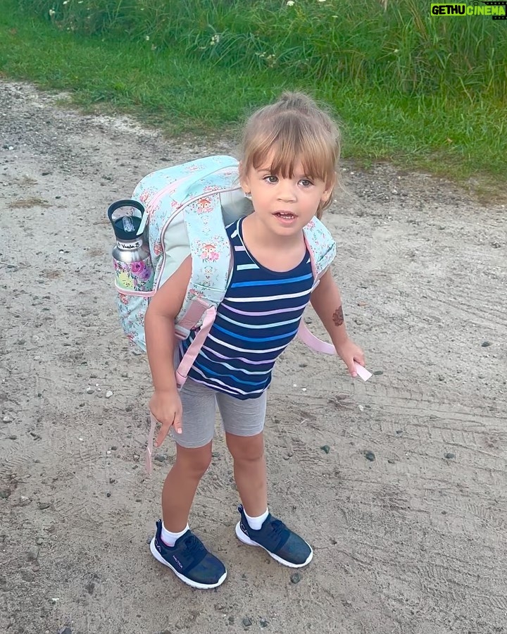 Tyler Baltierra Instagram - It’s Vaeda’s first day of Pre K & her first time on “the big kid bus” & I’m not okay! 😩😭 idk how this happened so fast, but it’s hitting me hard in my chest this morning. No more of me taking her to drop her off & waving goodbye through the doors. No more singing songs together on the way to school. I didn’t think it would hit me this hard, but man…something about having 2 of my kids now riding the bus is getting to me! 🥺😢 please stop growing up so fast you guys, your daddy can’t take it! 💔😔 #VaedaLuma #NovaleeReign #GirlDad #BlessedByDaughters