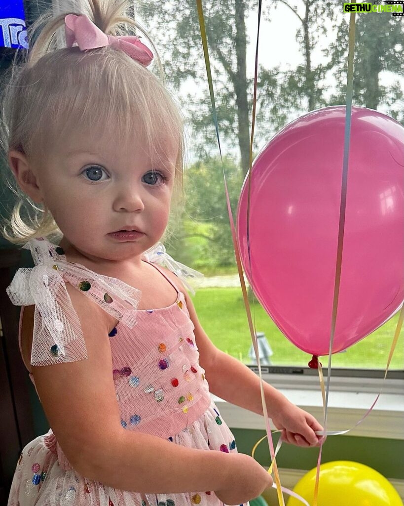 Tyler Baltierra Instagram - RYA 🌹 I can’t believe that you’re 2 YEARS OLD 🥺 my last baby. I feel like every birthday gets harder & harder because I know that this house gets closer & closer to the absence of hearing baby feet slapping across the floor with the little wobbly waddles back & forth. It means that soon you won’t be asking me to make you your “special” chocolate milk (half milk, half chocolate almond milk lol). It means that soon I won’t look down & see 2 little hands at my knees reaching for me to pick them up. It means that you’re growing up & while one part of me loves it, I think one more part of me will always hate it. You bring so much joy into this house & every time you lay your head on my shoulder, I promise that I’ll find a moment to close my eyes & soak in every embrace that you give me with your little arms around my neck…because I know that those will continue to be limited now. I love you more than you’ll ever know Rya Rose. Happy Birthday baby! 😍🥹😭 #RyaRose #GirlDad