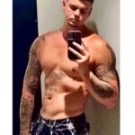 Tyler Baltierra Instagram - PROGRESSION > PERFECTION 1 year apart & sitting at the same weight in each pic. This is why the scale isn’t as important as overall body composition. I still have a long way to go until reaching my goals, but I like to post my progress as a reminder to myself of where I started, how far I’ve come, & why I keep putting in the work! 😈💪🏻😤 #FitnessJourney #MuscleBuilding #Gainz #BodyBuilding