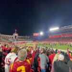 Tyler Hoechlin Instagram – Thank you to everyone at @usc_athletics (including your very talented photographer @jennychuangphotos) for an unforgettable night at the @lacoliseum . As a lifelong Trojan fan, I’m incredibly grateful to have shared the experience with my family – the ones who made me a fan from the very beginning. What an exceptional regular season. Congrats to everyone at @usc.fb ! Hard work pays off. Can’t wait to see what the coming days and weeks will bring. #CollegeFootballPlayoff
#Heisman
#FightOn