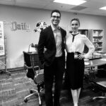 Tyler Hoechlin Instagram – Back to work at the Daily Planet with @bitsietulloch . Hard to believe we only have five weeks left.