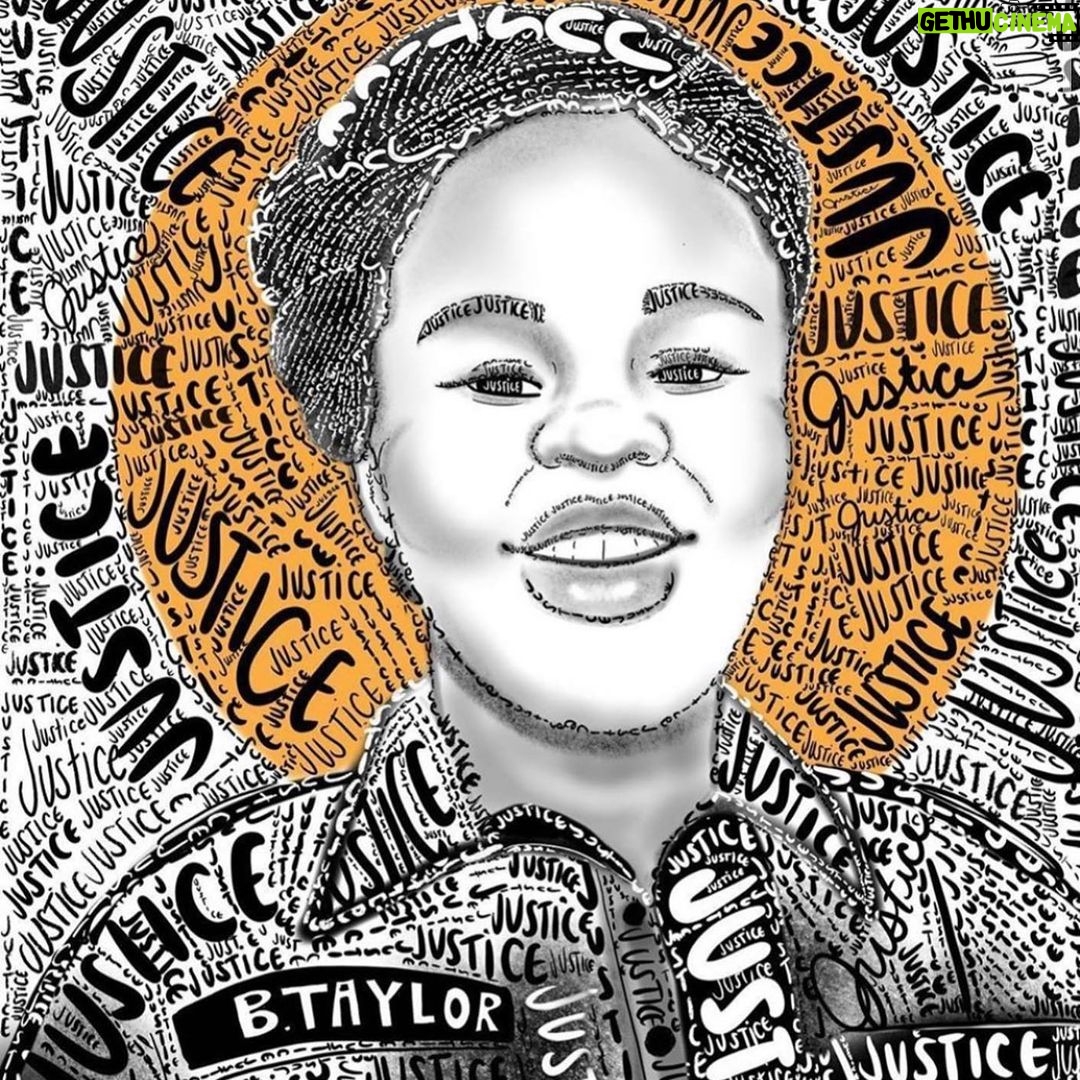 Tyler Hoechlin Instagram - #JusticeForBreonnaTaylor #SayHerName #BirthdayForBreonna The demand for justice does not stop with #justiceforgeorgefloyd . There are many more calls to be answered. Justice for the taking of Breonna’s life is one of them. #RestInPower #BlackLivesMatter Photo 1 art by: @bpeppersart