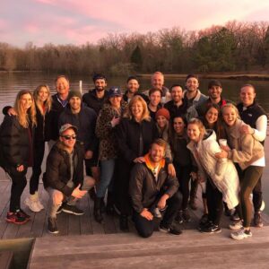 Tyler Hoechlin Instagram - Happy New Year! Got off the grid for a couple days with this crazy bunch to welcome 2019. 2018 was the most transformative year of my life. I can’t wait to see what this year brings, and more importantly, what I can contribute and the relationships I can better with those around me. I challenge anyone reading this to make more time to spend quality face to face time with those you care about. It’s amazing how good it felt to put the phone a way for even just 2 days and only focus on who and what was in my immediate presence. Thanks to this group for making that time so fun!