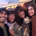 Tyler Hoechlin Instagram - Thank you thank you to my friend @juleshough and the team over at @mybyta for helping @alexandradaddario and I get these awesome wrap gifts to our crew on the #CanYouKeepASecretMovie set. Our incredible director did everything to make this production as environmentally friendly and conscious as possible so these fit right in! Using on of these mugs can help rid the world of the 500 billion disposable cups produced every year and 1 million disposable cups that end up in landfills every minute. And don’t worry, the logo will be explained when you see the movie. Until then, feel free to discuss and debate below.