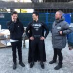 Tyler Hoechlin Instagram - Back in Black! Here we go again... @stephenamell @grantgust #supergirl #arrow #theflash #superman