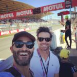 Tyler Hoechlin Instagram - Absolutely amazing weekend in Assen with my boy @ianbohen for the #DutchGP !! Thanks BoBo for the intro to a new love.. and congrats to all the GP riders, everyone finished and gave us a hell of a show. Thanks to @motogp @valeyellow46 , @marcmarquez93 and the rest for a great race and weekend! Until next time...