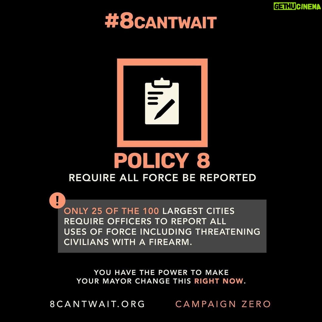 Tyler Hoechlin Instagram - Today, @campaignzero is launching #8CantWait, a list of 8 policies that, when combined, have the power to reduce police violence that results in death by up to 72%. These policies can be changed immediately. This plan is simple but not small — the impact of these policies will save lives. Your mayor has the power to change them immediately, but we have to make the demand. Go to 8cantwait.org to take action today!
