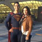 Tyler Hoechlin Instagram - I could not be more grateful for the opportunity to tell this story, that for now shall remain a secret. But I’ve been blessed with nothing less than the most wonderful people to do it alongside of. I couldn’t ask for a better partner than @BitsieTulloch in all of this. I’ve already learned so much from her and I know that won’t stop anytime soon. So thank you @gberlanti and everyone else who brought her in as our Lois Lane. All the people behind the scenes care so much about these characters and their lives and the parts to which we’ll be speaking about, it gives me great comfort to know that they’ll steer us in the right direction. Thank you to everyone that said “yes” to this project (Warner Brothers, DC, CW). We won’t let you down. It’s going to be a grand adventure. Can’t wait to get to work! P.S. I had no idea this picture existed when someone grabbed the shot of Bitsie and I on the monitor, and I just noticed today the resemblance of my expression to that of Mr. Reeves. Had to share. Hope we make something he would be proud of. Up, up!