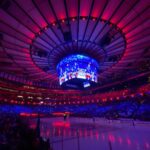 Tyler Hoechlin Instagram - It wasn’t a win, but thank you to the @nyrangers and @thegarden for having me and my good buddy @joe_mazzello for an unforgettable night. Playoff anything is great, but playoff hockey is incredible. Ready for game 6 tonight! #GetEmIn7