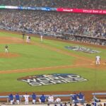 Tyler Hoechlin Instagram - The Fall Classic with the Fam! Gotta love baseball in October... Especially when you get to see your buddy pitch 2 solid innings. Well done JK! #WorldSeries @tannerhoechlin @mlb