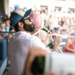 Tyler Hoechlin Instagram – Thank you thank you to @themattromero and @wetrepublic . Finally got to do this, and just before 30! Great day, and a great night at @hakkasanlv . And thanks to @fergiedj and @steveaoki for two epic days of music!