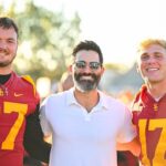 Tyler Hoechlin Instagram – Moments away from kickoff! Can’t wait to see what happens in college football this season. Got to meet some of the talented young men representing @uscfb and @usc_athletics this season. Fight on, Trojans! ✌🏼

@anthony_lucas22 
@lakemcree 
@jake.jensen17