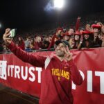 Tyler Hoechlin Instagram – Watching @ayeeecaleb play this season has been somethin’ special. Go get ‘em tonight, #Heisman. I mean #He13man. I mean #Superman….
The expansion of the multiverse continues.

Bring it home Trojans! 
And thanks to the @trojanknights and all the fans in the front row for keepin’ it loud and supporting @usc.fb . #FightOn! ✌🏼