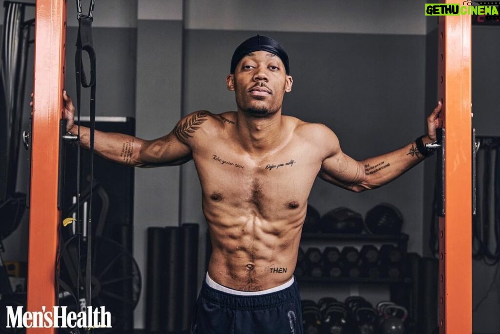 Tyler James Williams Instagram - This one is for the Crohns Patients, the “hard gainers”, the skinny kids, and those thriving while fighting invisible illnesses. May we all continue to learn how to listen our bodies and treat them better. Thank you to @menshealthmag for the feature and chronicling my journey thus far. Link in bio/stories for the full story EIC: @richdorment Photographer: @aaronokayamaphoto Writer: @paynter.ben Visuals Coordinator: @j_alexander_photo Entertainment Director: @whatisnojan
