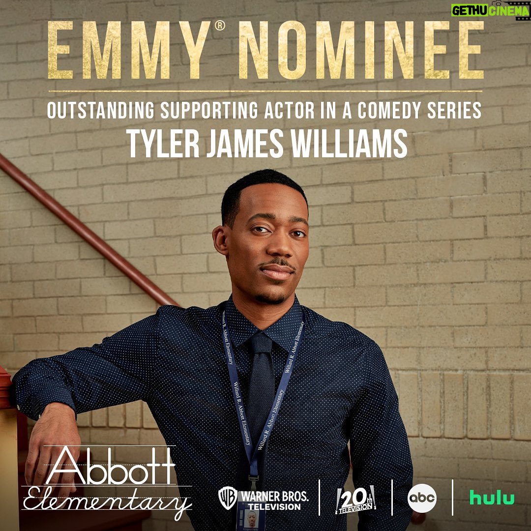 Tyler James Williams Instagram - Been trying to find the words all morning. All I’ve got is : Honored. Honored to be recognized by my peers. Honored to stand along side my cast and crew. Honored to be on the journey and watch people recognize the brilliance that is @quintab @janellejamescomedy @thesherylleeralph . Honored to be on this show.