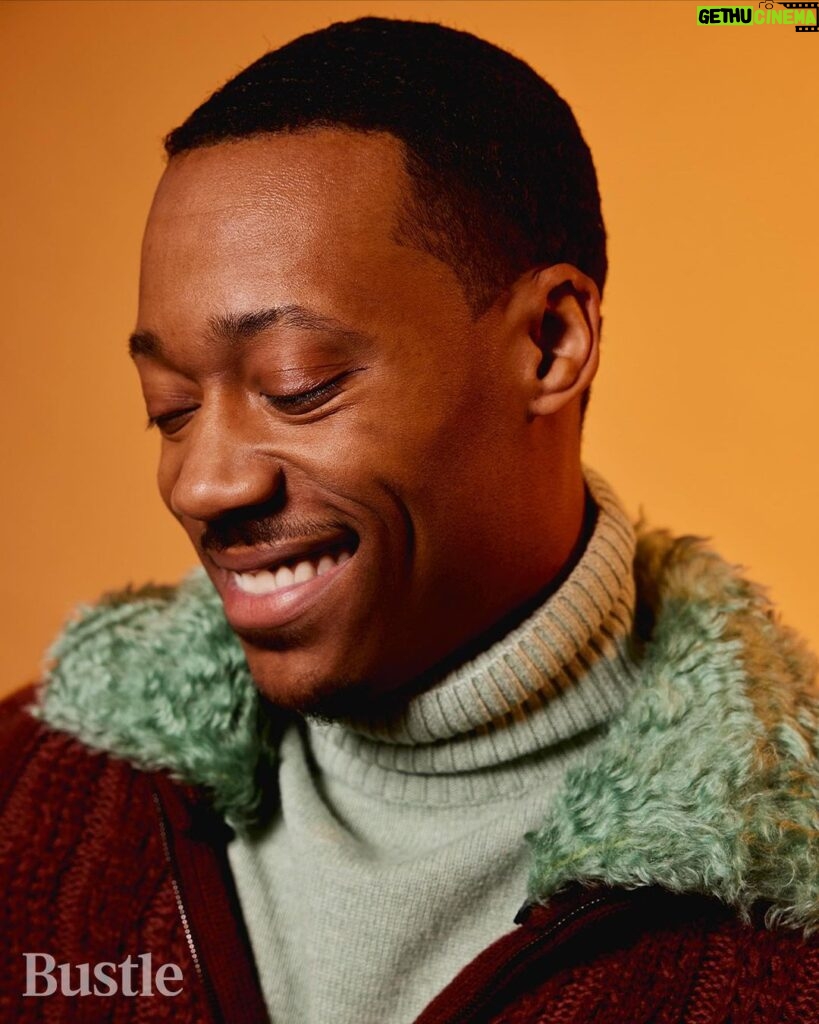 Tyler James Williams Instagram - Thank you @bustle for the feature and @clovito for the wonderful conversation. It was a pleasure 😊 Link in my story for the full read Photographer: @sage.east Stylist: @eehay Photo Director: @heartattackack Talent Bookings: @specialprojectsmedia SVP Fashion: @tiffanyreid SVP Creative: @karen.hibbert
