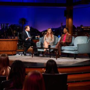 Tyler James Williams Instagram - Thanks for having me @latelateshow ! Until next time ✌🏾 
 
Designer: @stayflythrash