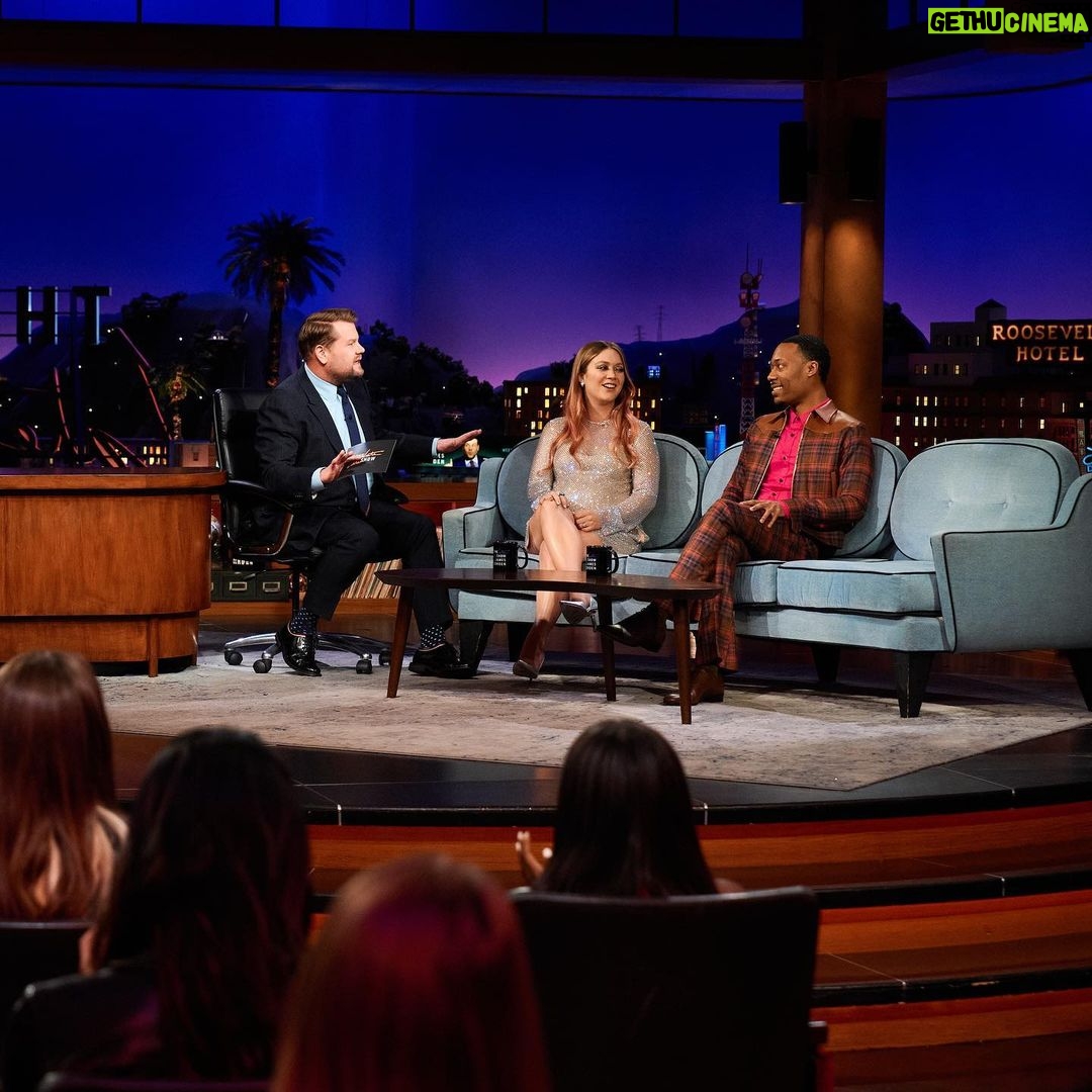 Tyler James Williams - 56.9K Likes - Thanks for having me @latelateshow ! Until next time βπΎ
Designer: @stayflythrash