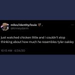Tyler Oakley Instagram - crack these eggs, henny 🍳🐓