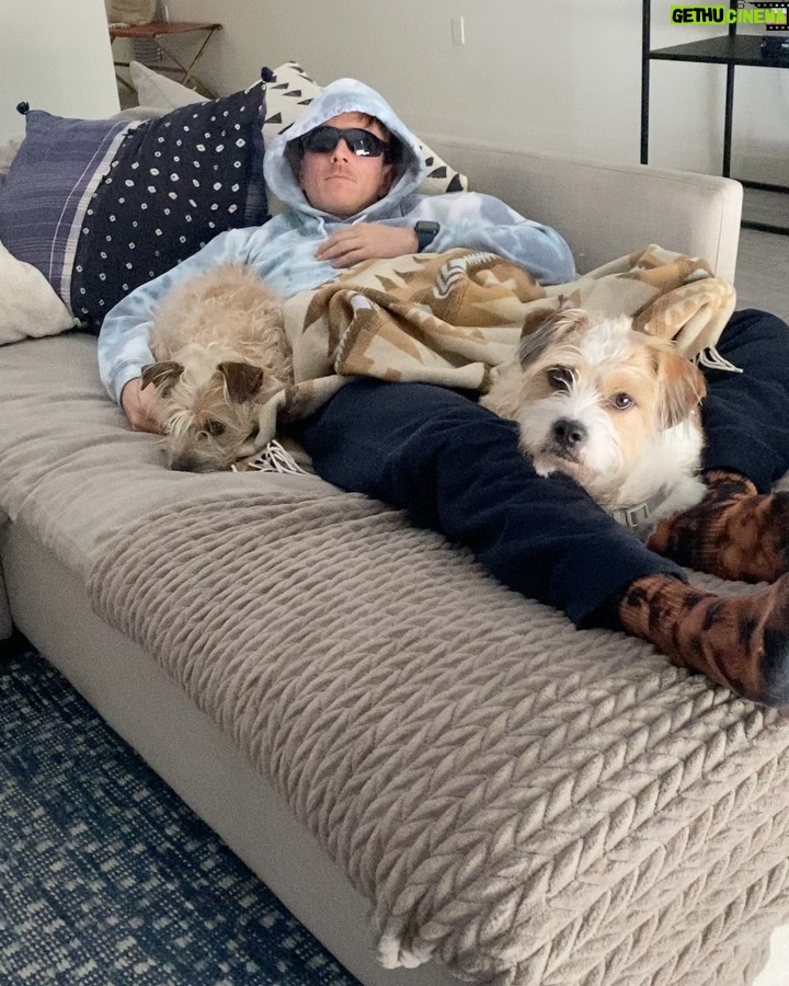 Tyler Oakley Instagram - happy second gotcha day to my lil man @croutonoakley. my brave little playful protector, he brings joy to my life every single day.