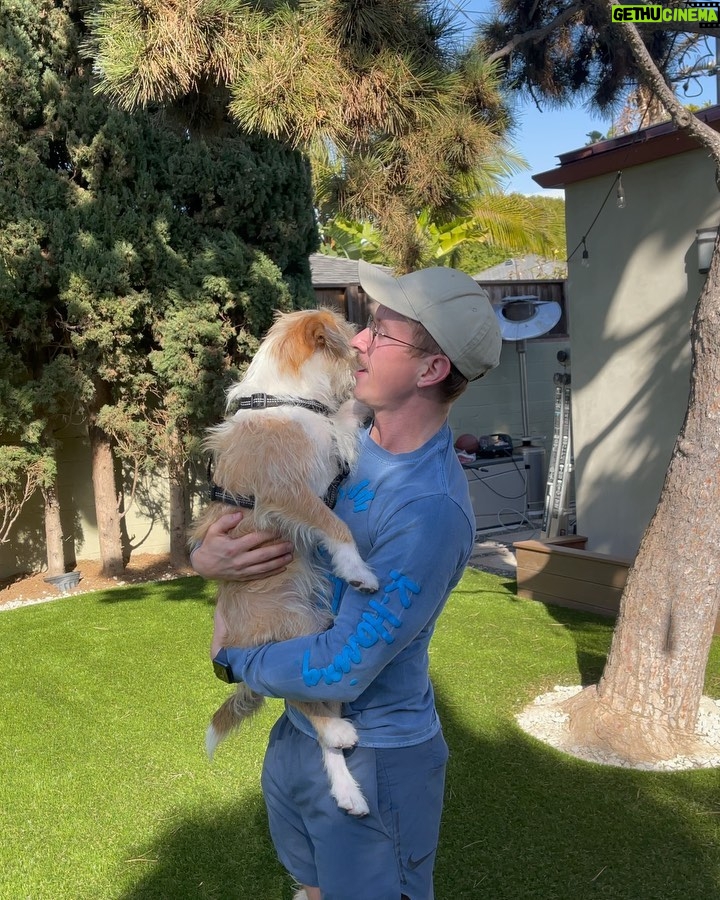 Tyler Oakley Instagram - happy second gotcha day to my lil man @croutonoakley. my brave little playful protector, he brings joy to my life every single day.