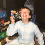 Tyler Oakley Instagram - prissy kissmas!! may you find as much joy & serve as daring of looks today as i did back in ‘96!! 🎁