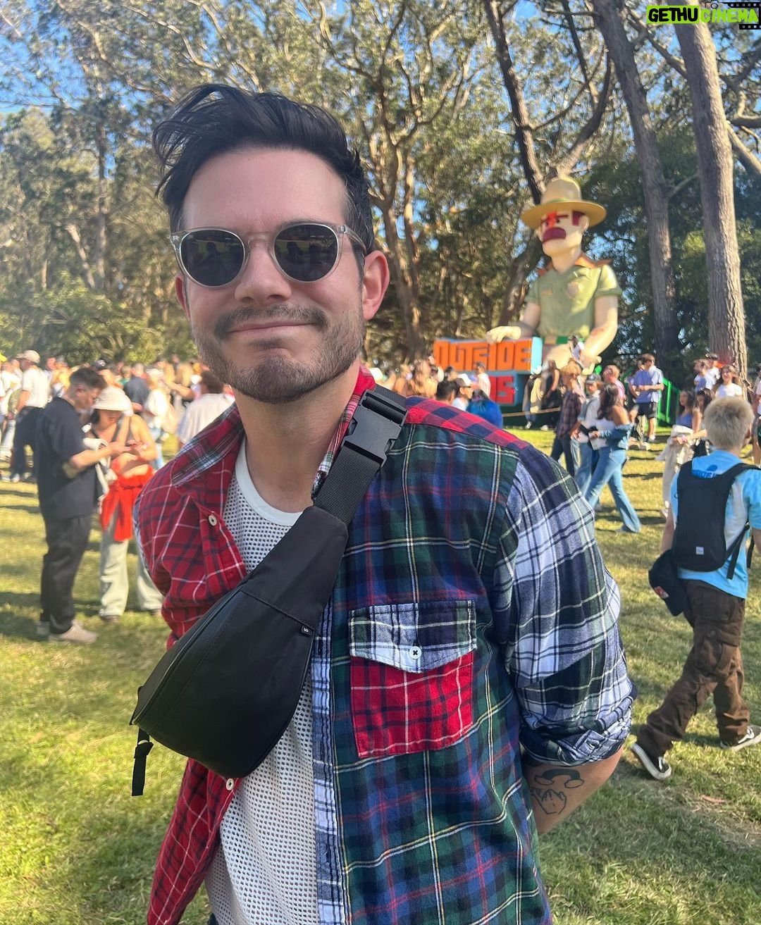 Tyler Oakley Instagram - nature & vibes & wiggles & giggles 🌀🎶 Outside Lands Music Festival