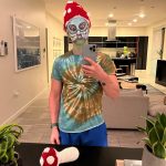 Tyler Oakley Instagram - have you ever been so high you became your bong? me neither swipe to see the inspo & say hey to Brenda 🍄
