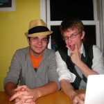 Tyler Oakley Instagram - HAPPY 400 EPISODES OF THE PODCAST! thank you for making Psychobabble the success that it is - hop in at any episode: linktr.ee/psychobabblepod to celebrate, here’s the first picture i have in my phone of me & @koreykuhl (dated 3/8/08)