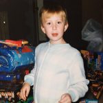 Tyler Oakley Instagram - prissy kissmas!! may you find as much joy & serve as daring of looks today as i did back in ‘96!! 🎁