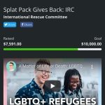 Tyler Oakley Instagram - $10,000 raised during our 12 hour fundraising livestream for @rescueorg supporting refugees around the world. so grateful. also… 16/18 of the milestone rewards were unlocked… swipe to see what y’all made happen… HI BALD! 👨🏻‍🦲🤍