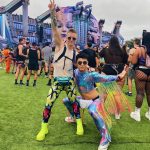 Tyler Oakley Instagram - hbd to my wiggly giggly festival sis @jaesyun 🎈can’t wait to reunite under the electric sky with you soon ✨👯