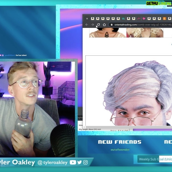 Tyler Oakley Instagram - spring 2021, cabin fever stir crazy content dump