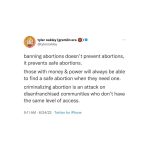 Tyler Oakley Instagram - CALL TO ACTION: abortion is now a state level issue & we MUST win these positions of power to fight for abortion access. if you can chip in $5 or $500, we can help turn the tide in these races to protect the rights of as many people as possible. Link in @brianderrick_’s bio.